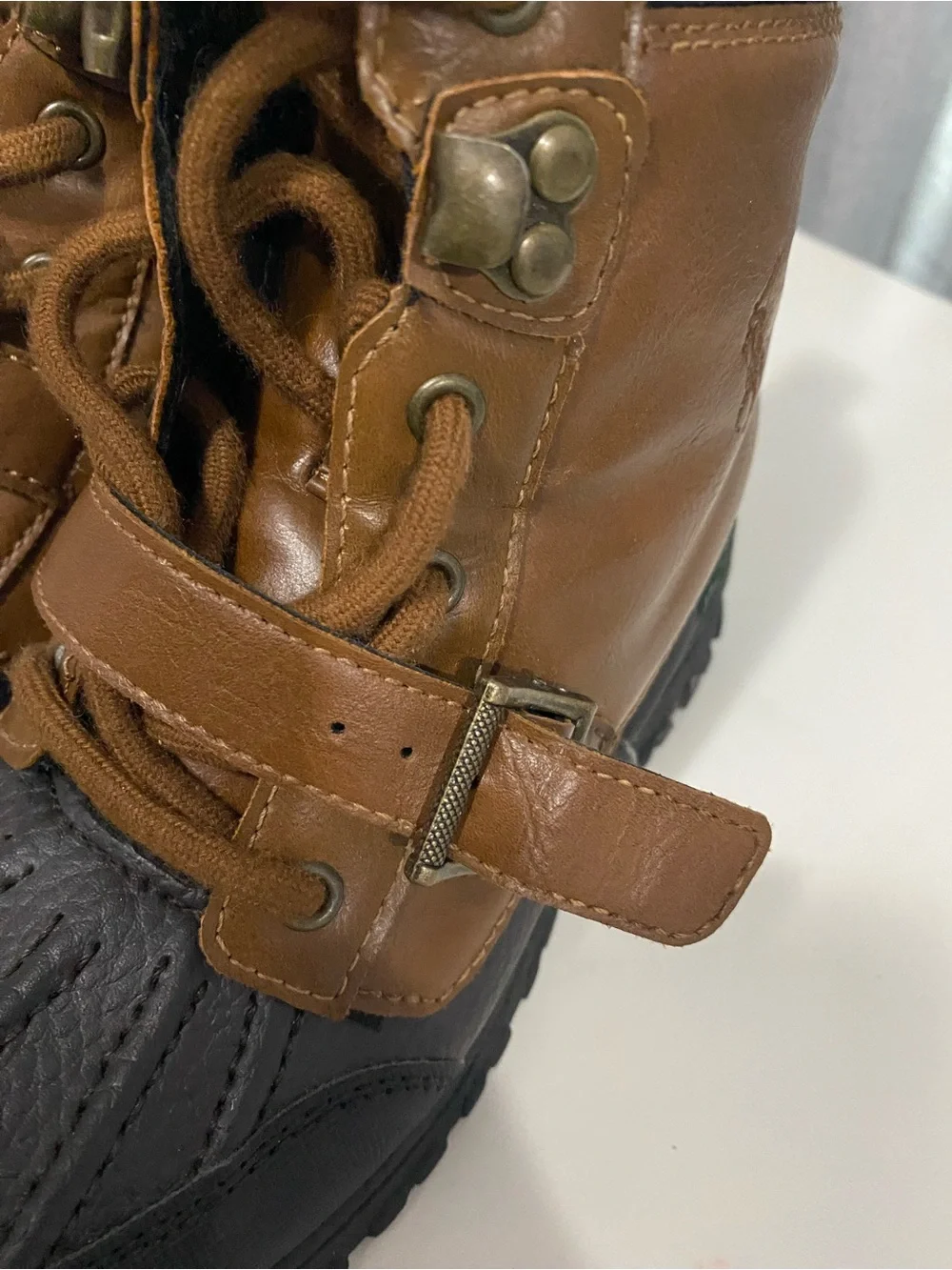 Polo Ralph Lauren brown black